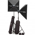 Elinchrom D-Lite RX One, 2-Head Kit, inc. Softboxes, Stands, Bags, Skyport Plus etc...